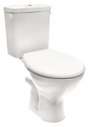 Pack WC sans bride NF LIMPIO charnières plastique 